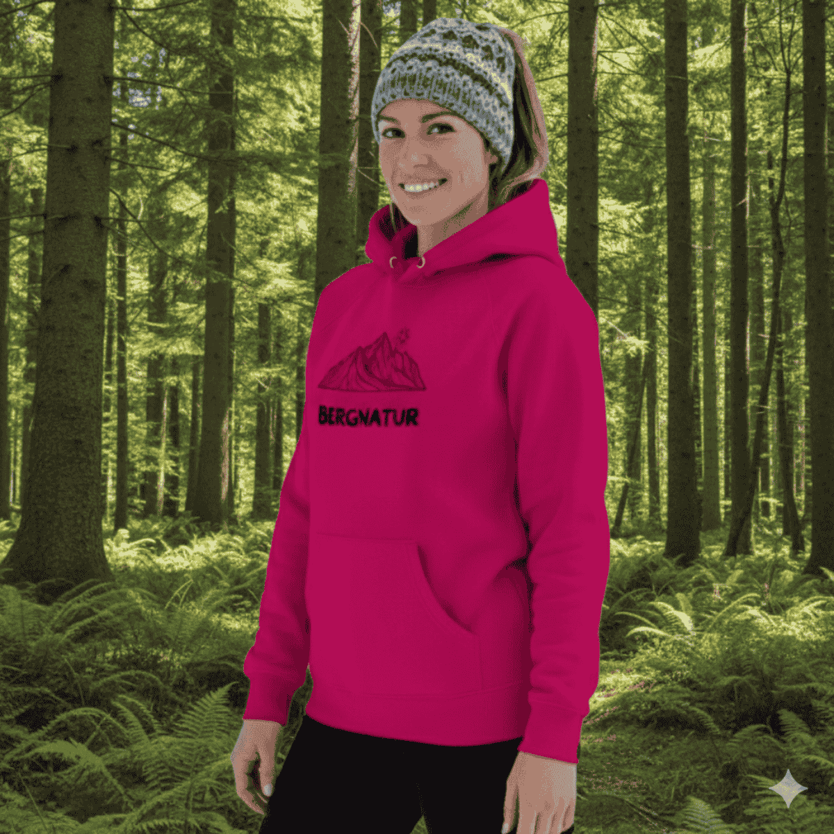 Premium Bio-Kapuzenpullover Damen