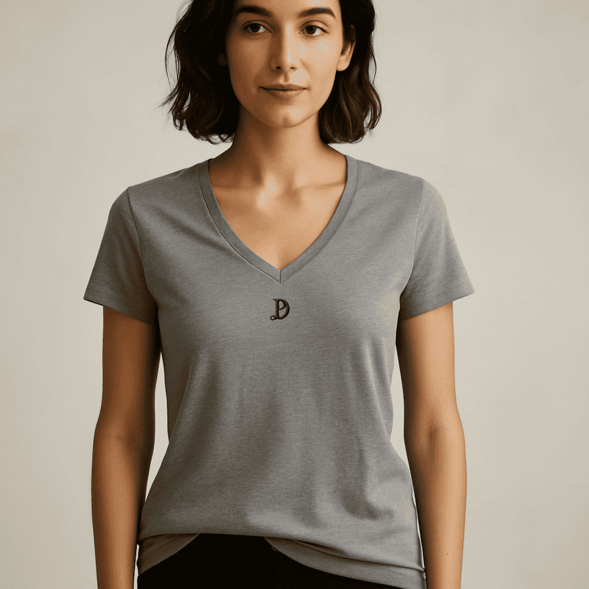 Damen Kurzarm T-Shirt aus Bio-Baumwolle Premium - superweich, modern