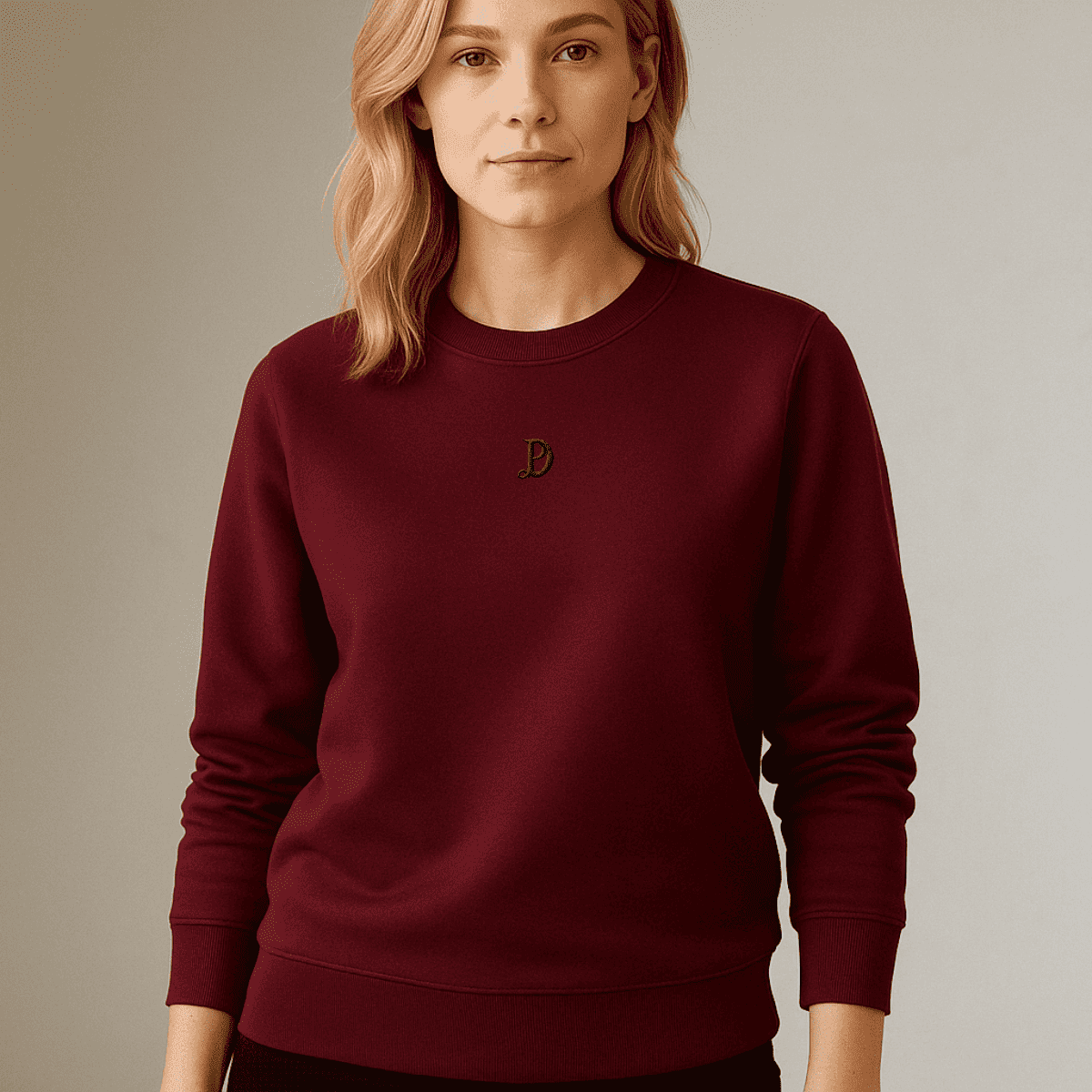 Premium Bio Damen Rundhals Sweatshirt